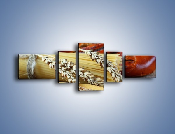Obraz na płótnie – Chleb pszenno-kukurydziany – pięcioczęściowy JN090W6