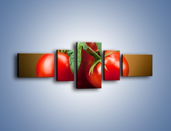 Obraz na płótnie – Pomidorki górą – pięcioczęściowy JN581W6