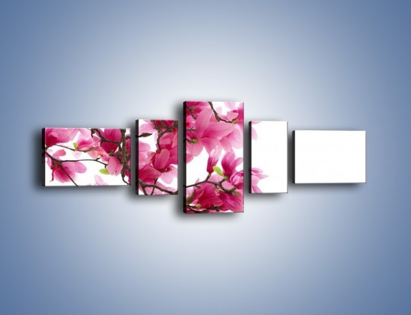 Obraz na płótnie – Kwiat wiśni na drzewie – pięcioczęściowy K003W6