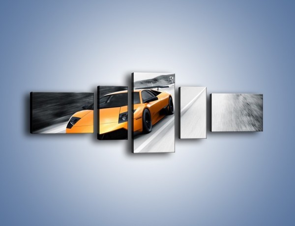 Obraz na płótnie – Lamborghini Murcielago – pięcioczęściowy TM058W6