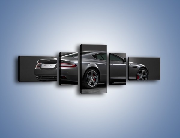 Obraz na płótnie – Aston Martin DB9 Coupe – pięcioczęściowy TM059W6