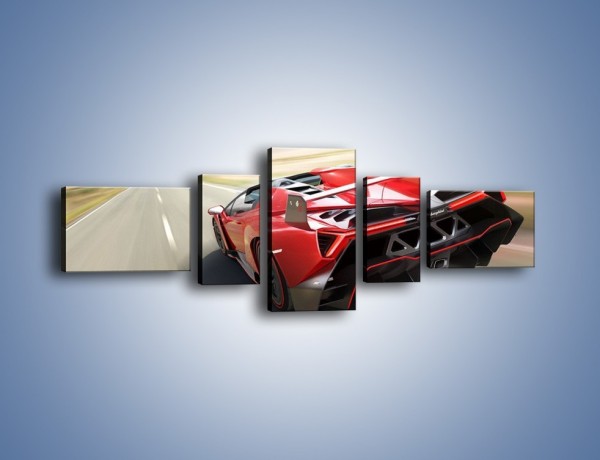 Obraz na płótnie – Lamborghini Veneno Roadster – pięcioczęściowy TM211W6