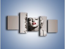 Obraz na płótnie – Seksapil marilyn monroe – pięcioczęściowy L342W7