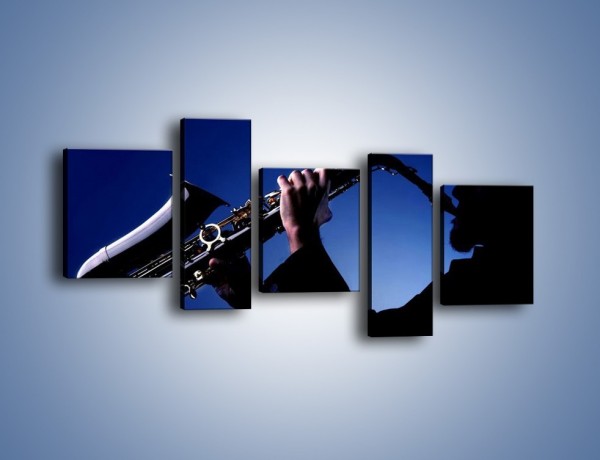 Obraz na płótnie – Koncert na saksofonie – pięcioczęściowy O110W7