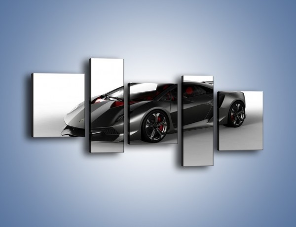 Obraz na płótnie – Lamborghini Sesto Elemento Concept – pięcioczęściowy TM060W7