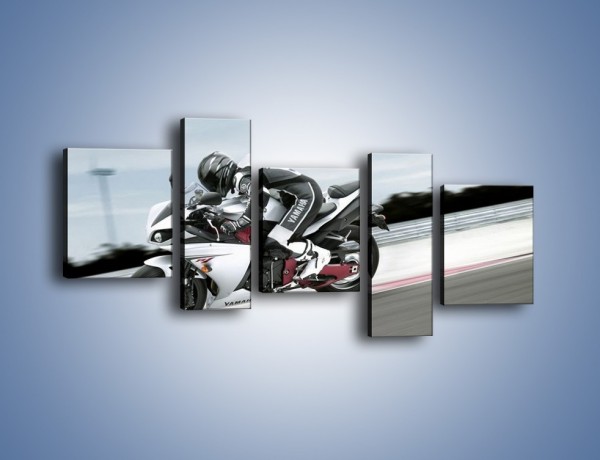 Obraz na płótnie – Yamaha YZF-R1 – pięcioczęściowy TM075W7