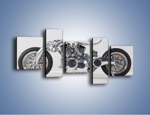 Obraz na płótnie – Niepowtarzalny motocykl – pięcioczęściowy TM228W7