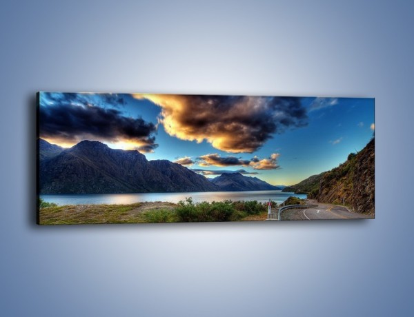 Obraz na płótnie – Droga w jedną stronę – jednoczęściowy panoramiczny KN752