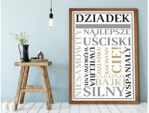 Plakat lub Obraz - Dlaczego dziadek jest najlepszy