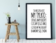 Plakat lub Obraz - Tu mieszka kot