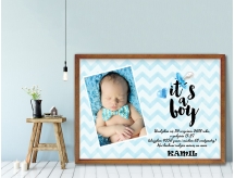 Plakat lub Obraz - Metryczka it's a boy