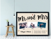 Plakat lub Obraz - Mr. and Mrs 3