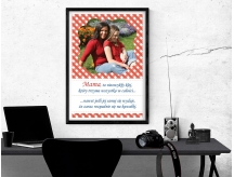 Plakat lub obraz - Mama trzyma wszystko w całości