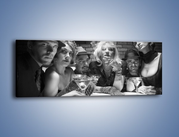 Obraz na płótnie – Zgrana ekipa na imprezę – jednoczęściowy panoramiczny L005