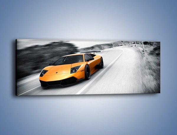 Obraz na płótnie – Lamborghini Murcielago – jednoczęściowy panoramiczny TM058