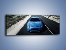 Obraz na płótnie – Jaguar XKR-S – jednoczęściowy panoramiczny TM081