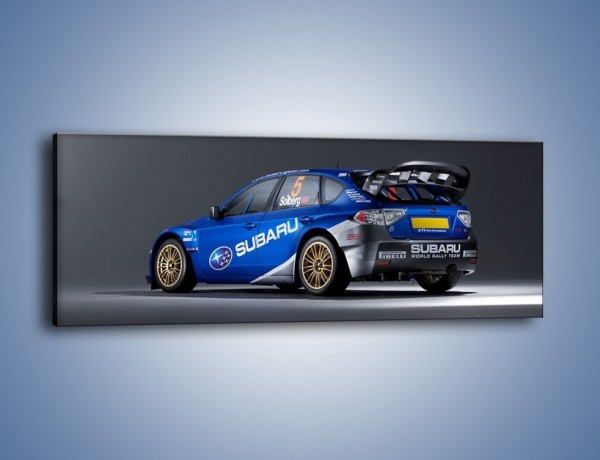 Obraz na płótnie – Subaru World Rally Team – jednoczęściowy panoramiczny TM086