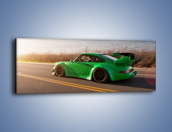 Obraz na płótnie – Porsche 911 Road Racing Tuning – jednoczęściowy panoramiczny TM100