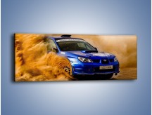 Obraz na płótnie – Subaru WRX STI na pustyni – jednoczęściowy panoramiczny TM104