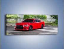 Obraz na płótnie – Dodge Charger SRT9 – jednoczęściowy panoramiczny TM113