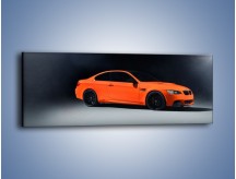 Obraz na płótnie – BMW M3 E92 Coupe Orange – jednoczęściowy panoramiczny TM168