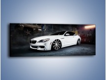 Obraz na płótnie – BMW M6 F13 Vossen Wheels – jednoczęściowy panoramiczny TM169