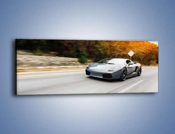 Obraz na płótnie – Lamborghini Gallardo Superleggera – jednoczęściowy panoramiczny TM181