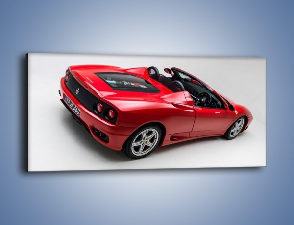 Obraz na płótnie – Ferrari 360 Spider – jednoczęściowy panoramiczny TM182