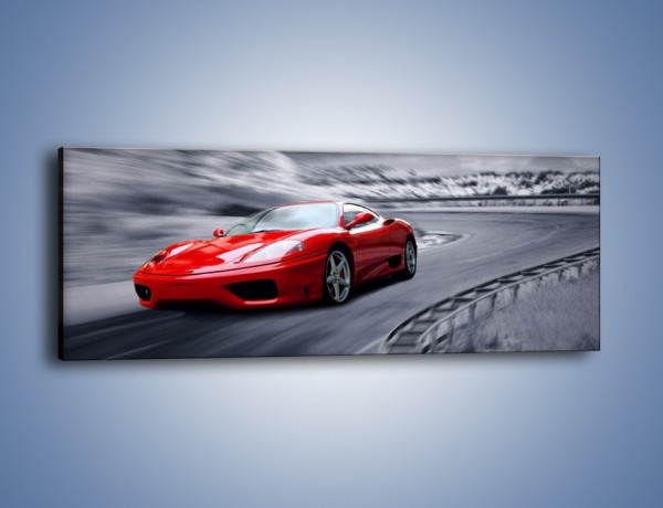 Obraz na płótnie – Ferrari F431 – jednoczęściowy panoramiczny TM195