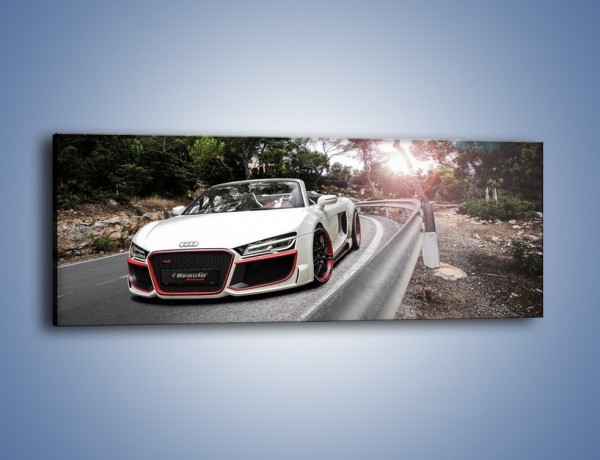Obraz na płótnie – Audi R8 V10 Spyder – jednoczęściowy panoramiczny TM209