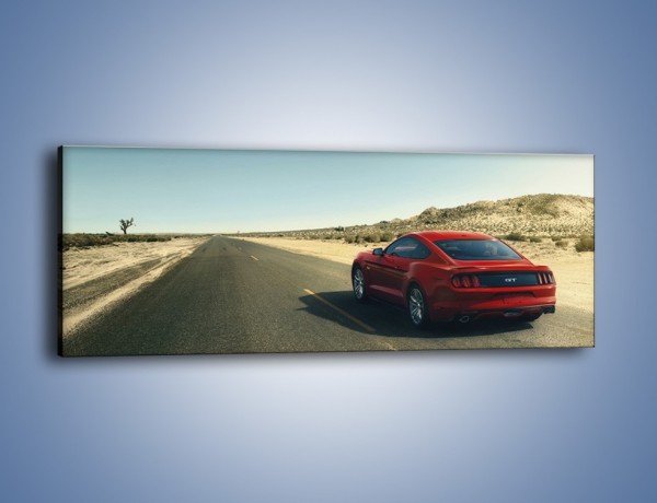 Obraz na płótnie – Ford Mustang GT 2014 – jednoczęściowy panoramiczny TM229