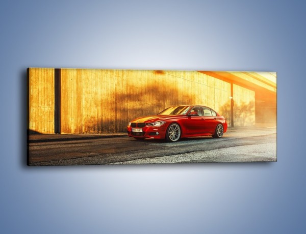 Obraz na płótnie – BMW 3 F30 – jednoczęściowy panoramiczny TM235
