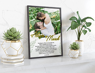 Podziękowanie ślubne dla Rodziców - Wzór 50