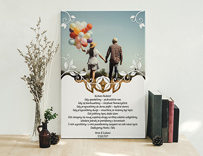 Podziękowanie ślubne dla Rodziców - Wzór 56