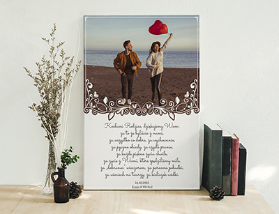 Podziękowanie ślubne dla Rodziców - Wzór 61