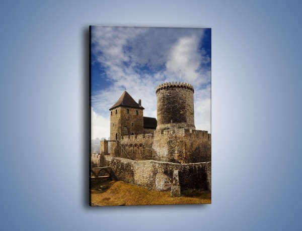Obraz na płótnie – Średniowieczna fortyfikacja – jednoczęściowy prostokątny pionowy AM201