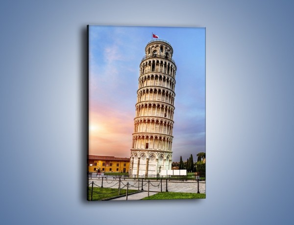 Obraz na płótnie – Krzywa Wieża w Pizie – jednoczęściowy prostokątny pionowy AM766