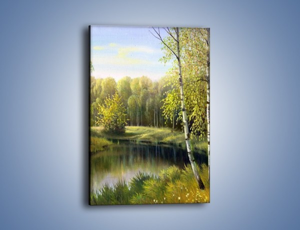Obraz na płótnie – Tradycyjny leśny widok – jednoczęściowy prostokątny pionowy GR285
