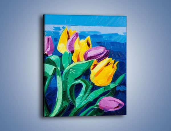 Obraz na płótnie – Kto nie lubi tulipanów – jednoczęściowy prostokątny pionowy GR344
