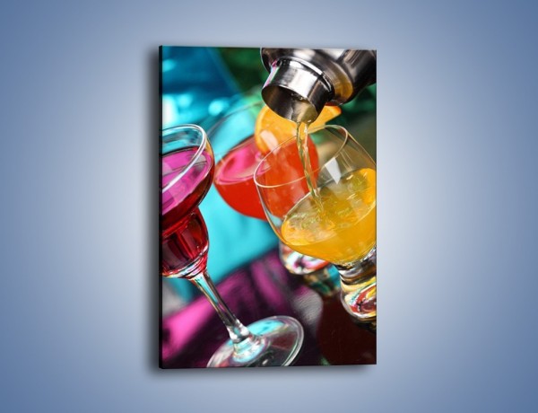 Obraz na płótnie – Świeże drinki – jednoczęściowy prostokątny pionowy JN043