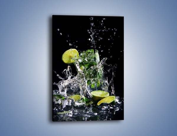 Obraz na płótnie – Lekki kobiecy drink – jednoczęściowy prostokątny pionowy JN175