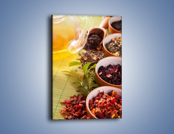 Obraz na płótnie – Aromatyczne przyprawy do herbaty – jednoczęściowy prostokątny pionowy JN492