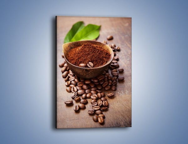 Obraz na płótnie – Odrobina zmielonej kawy – jednoczęściowy prostokątny pionowy JN647