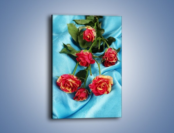 Obraz na płótnie – Róże na poważnie – jednoczęściowy prostokątny pionowy K262