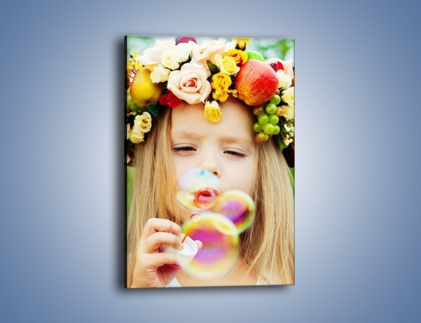 Obraz na płótnie – Świat dziecka pełny kolorów – jednoczęściowy prostokątny pionowy L048