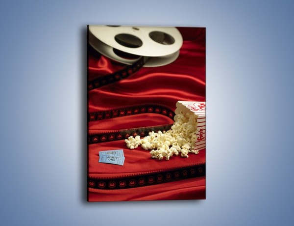 Obraz na płótnie – Nie ma kina bez popcornu – jednoczęściowy prostokątny pionowy O063