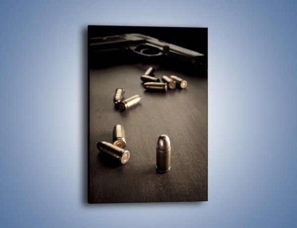 Obraz na płótnie – Śmierć z użyciem broni – jednoczęściowy prostokątny pionowy O119