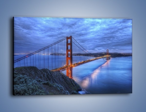 Obraz na płótnie – Most Golden Gate – jednoczęściowy prostokątny poziomy AM328