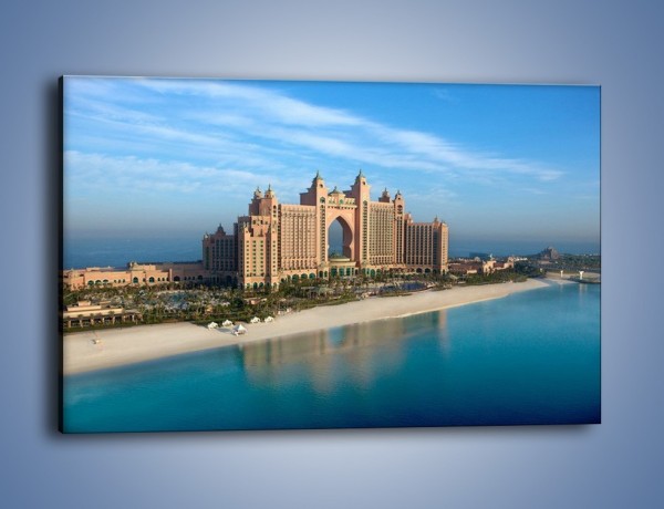 Obraz na płótnie – Atlantis Hotel w Dubaju – jednoczęściowy prostokątny poziomy AM341