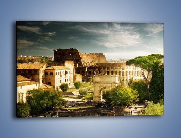 Obraz na płótnie – Ruiny starożytnego Rzymu – jednoczęściowy prostokątny poziomy AM357